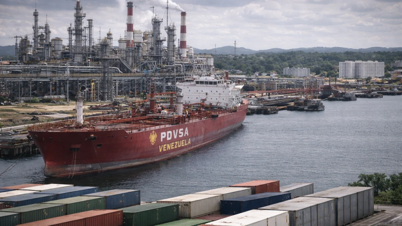 Танкер PDVSA Venezuela для імпорту нафти з Венесуели до Індії