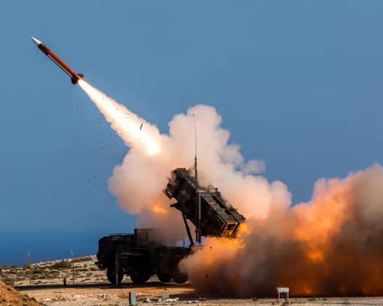 Запуск ракети Patriot, про який говорить Лора Купер щодо Росії