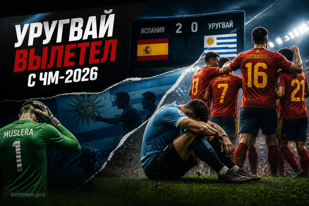 Гравці Уругваю в розпачі після вильоту з ЧС-2026 за словами Маркевича