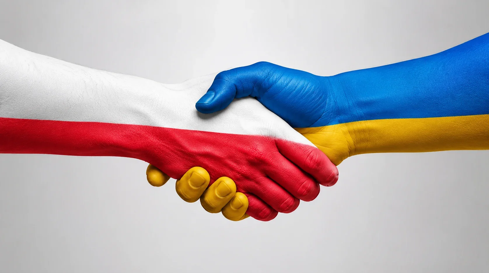 Символічне рукостискання Польщі та України замість ворожнечі