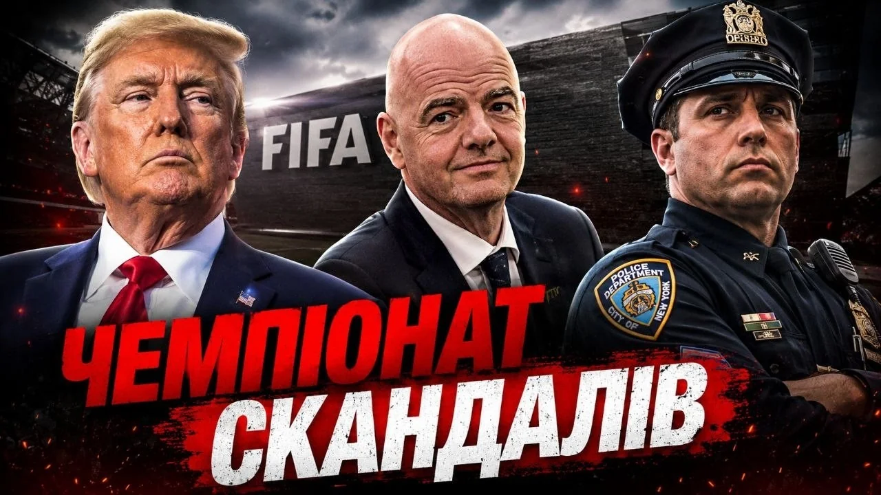 Дональд Трамп, президент ФІФА та поліцейський на тлі скандалу ЧС-2026