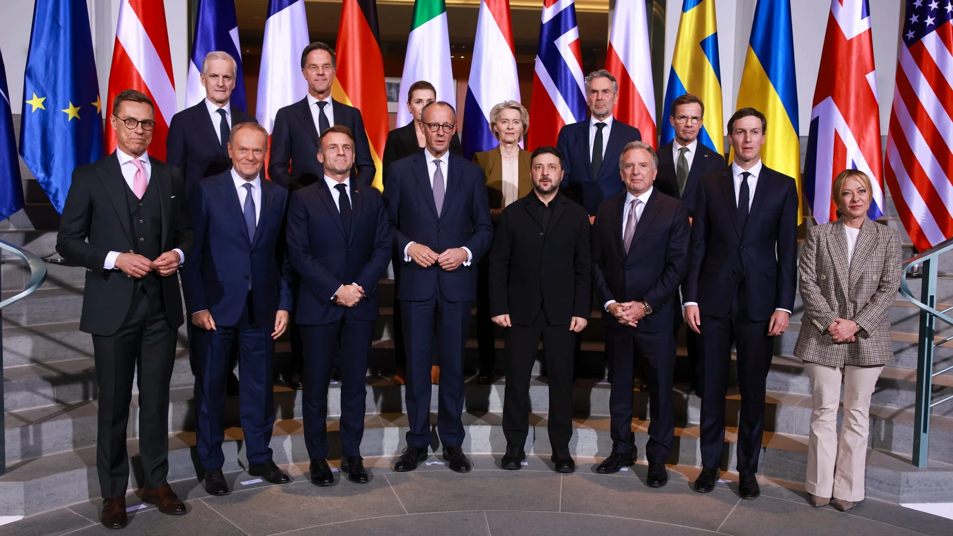 Лідери країн ЄС, України та США на зустрічі щодо закупівлі ракет для ППО