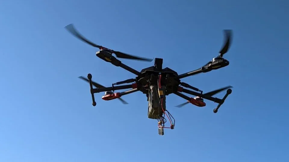 FPV-дрон окупантів, що атакував «Білих янголів» під час евакуації в Дружківці