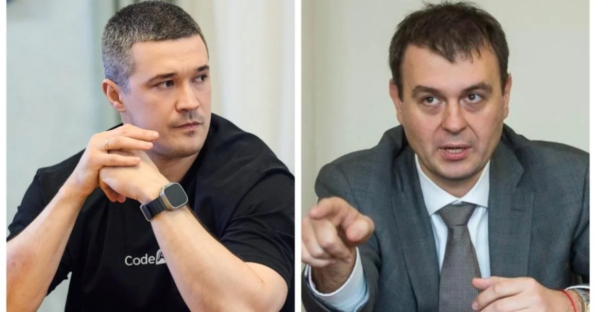 Михайло Федоров та Данило Гетманцев на тлі заяви про медіаатаки