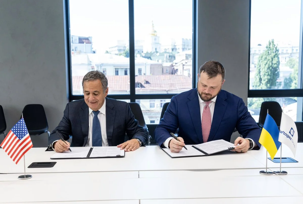 Підписання меморандуму Нафтогазу з Argent LNG про постачання СПГ зі США