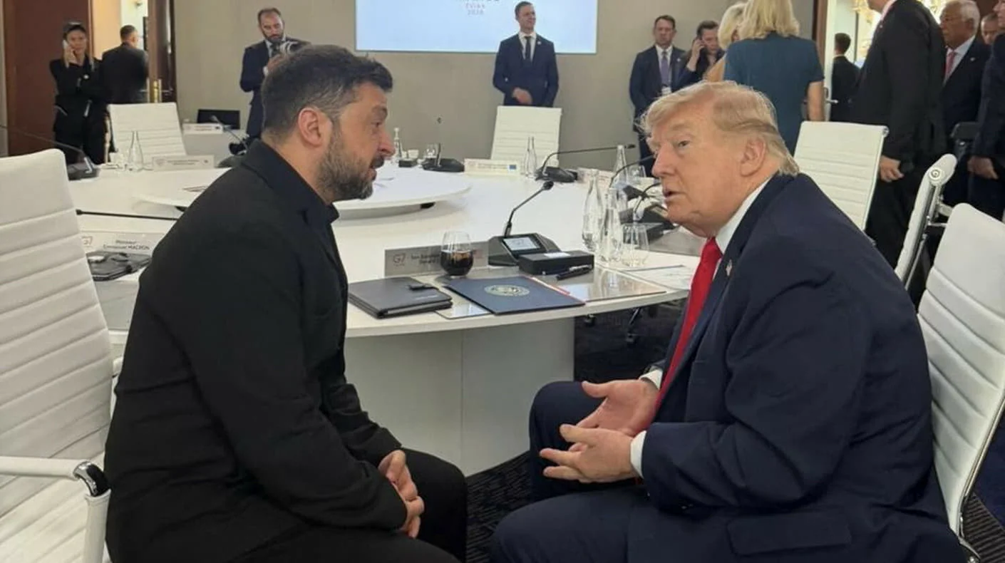 Трамп і Зеленський на переговорах про війну в Україні на саміті НАТО